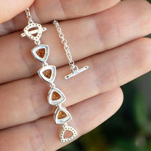 Citrine Totem Bracelet in 925 Silver