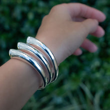 Blue Aquamarine Colours of Africa Cuff in 925 Silver